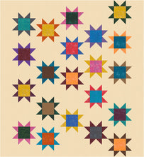 Load image into Gallery viewer, NEW! Twenty One Stars Quilt Pattern