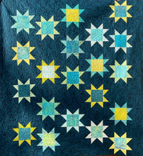 Load image into Gallery viewer, NEW! Twenty One Stars Quilt Pattern